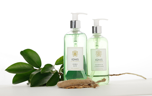Hotel Toiletries India, Pumps and dispensers for hotels, Kimirica Hunter International, Luxury Hotel Amenities.